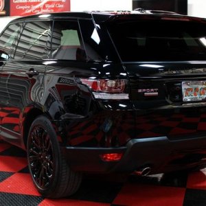 2016 Range Rover Sport Black Label Diamond Paint Coating