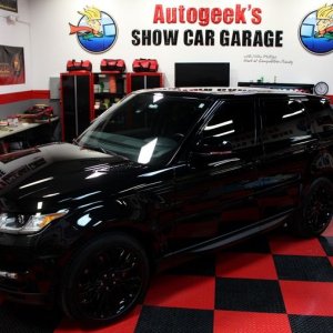 2016 Range Rover Sport Black Label Diamond Paint Coating