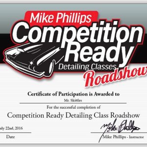 Competition Ready Roadshow Detailing Class in London!