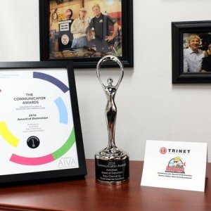2016 Communicator Awards Autogeek Award of Distinction TRINET