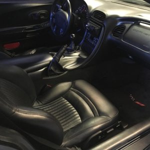 2002 Corvette Interior