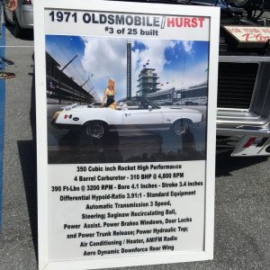 1971 Olds Hurst