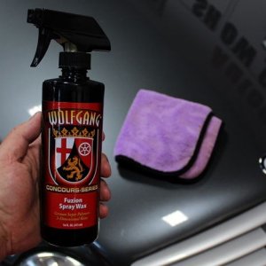 Wolgang Fuzion Spray Wax a REAL spray on wax