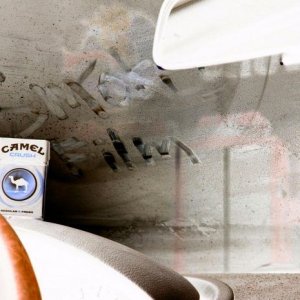 Negative Version How to remove Smokers Film off inside of windshield