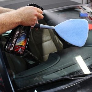 How to remove Smokers Film off inside of windshield Mike Phillips