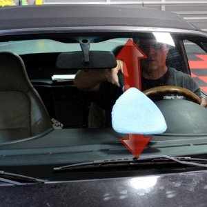 How to remove Smokers Film off inside of windshield Mike Phillips