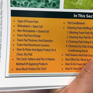The air blowing test for open cell foam pads by Mike Phillips
