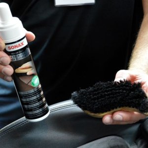 SONAX Leather Cleaner and SONAX Leather Care Cream