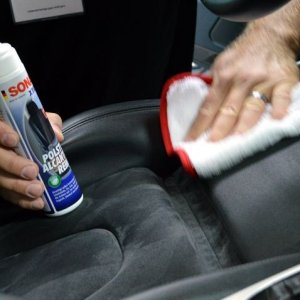 SONAX Leather Cleaner and SONAX Leather Care Cream