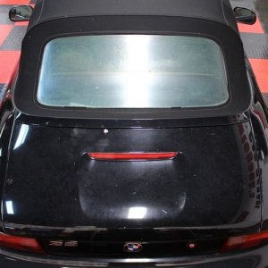 Black BMW Z3 and Black Nissan Altima Detailing Black Paint