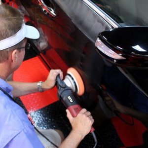 Black BMW Z3 and Black Nissan Altima Detailing Black Paint
