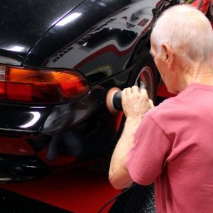 Black BMW Z3 and Black Nissan Altima Detailing Black Paint