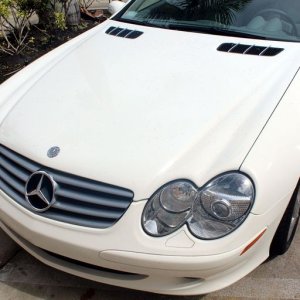 Removing Iron contamination off a Mercedes-Benz SL500