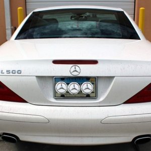 Removing Iron contamination off a Mercedes-Benz SL500