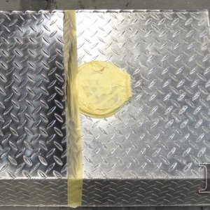 how to polish aluminum diamond plate