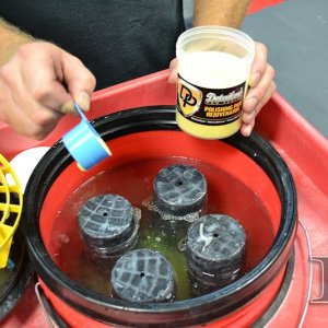 how to polish aluminum diamond plate