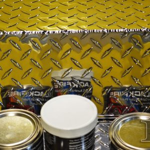 how to polish aluminum diamond plate