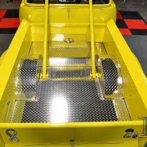 how to polish aluminum diamond plate