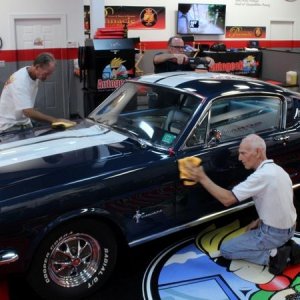 1965 Mustang Fastback detailed at Autogeek Mike Phillips