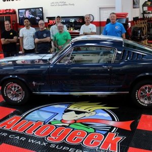 1965 Mustang Fastback detailed at Autogeek Mike Phillips