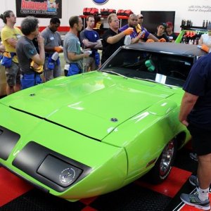 1970 Plymouth Road Runner Superbird Sublime Green Mike Phillips Autogeek
