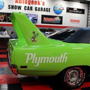 1970 Plymouth Road Runner Superbird Sublime Green Mike Phillips Autogeek