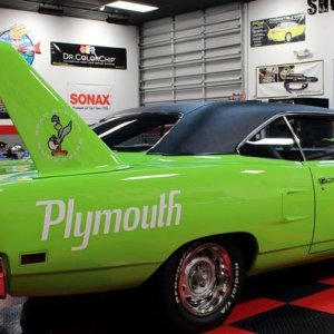 1970 Plymouth Road Runner Superbird Sublime Green Mike Phillips Autogeek