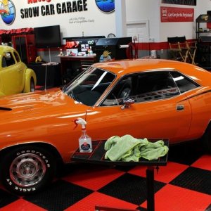 1970 Cuda detailed by Mike Phillips at Autogeek