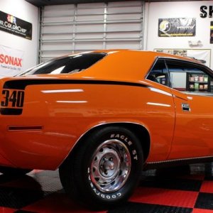 1970 Cuda detailed by Mike Phillips at Autogeek