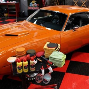 1970 Cuda detailed by Mike Phillips at Autogeek