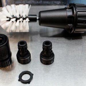 Brush Hero Water Powered Wheel Cleaning Brush