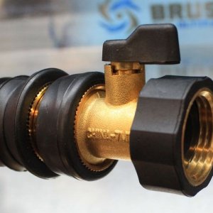 Brush Hero Water Powered Wheel Cleaning Brush