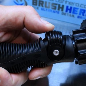 Brush Hero Water Powered Wheel Cleaning Brush