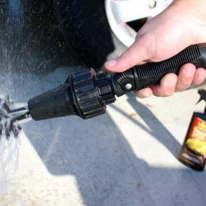 Brush Hero Water Powered Wheel Cleaning Brush