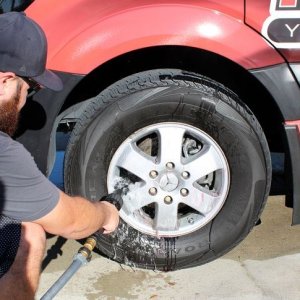 Brush Hero Water Powered Wheel Cleaning Brush