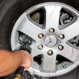 Brush Hero Water Powered Wheel Cleaning Brush