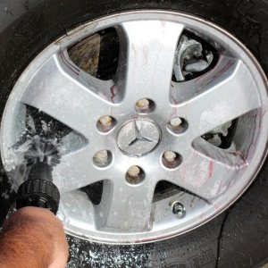 Brush Hero Water Powered Wheel Cleaning Brush