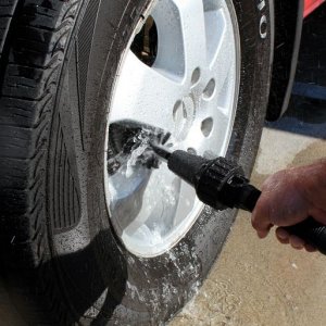 Brush Hero Water Powered Wheel Cleaning Brush