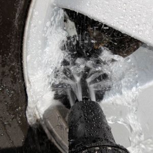 Brush Hero Water Powered Wheel Cleaning Brush
