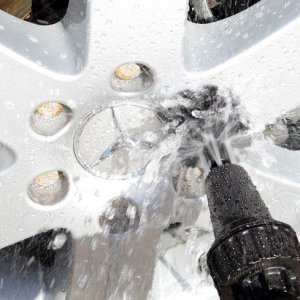 Brush Hero Water Powered Wheel Cleaning Brush