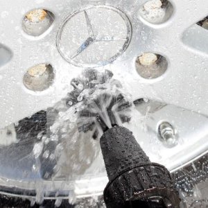 Brush Hero Water Powered Wheel Cleaning Brush