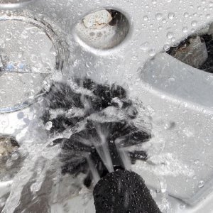 Brush Hero Water Powered Wheel Cleaning Brush