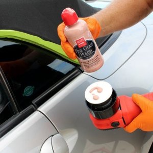 Griots Fine Glass Polish Removing water spots Mike Phillips