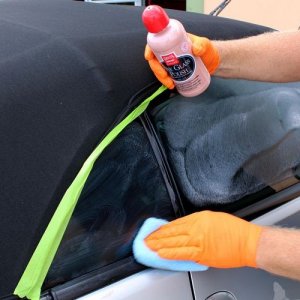 Griots Fine Glass Polish Removing water spots Mike Phillips