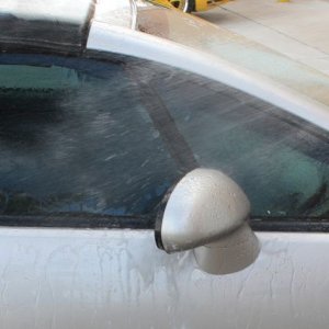 Griots Fine Glass Polish Removing water spots Mike Phillips