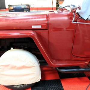 1948 Willys Jeepster Wetsanding Class at Autogeek with Mike Phillips