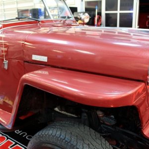 1948 Willys Jeepster Wetsanding Class at Autogeek with Mike Phillips