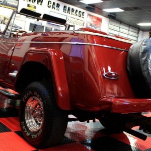 1948 Willys Jeepster Wetsanding Class at Autogeek with Mike Phillips