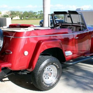 1948 Willys Jeepster Wetsanding Class at Autogeek with Mike Phillips