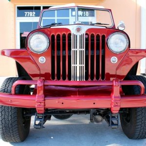 1948 Willys Jeepster Wetsanding Class at Autogeek with Mike Phillips